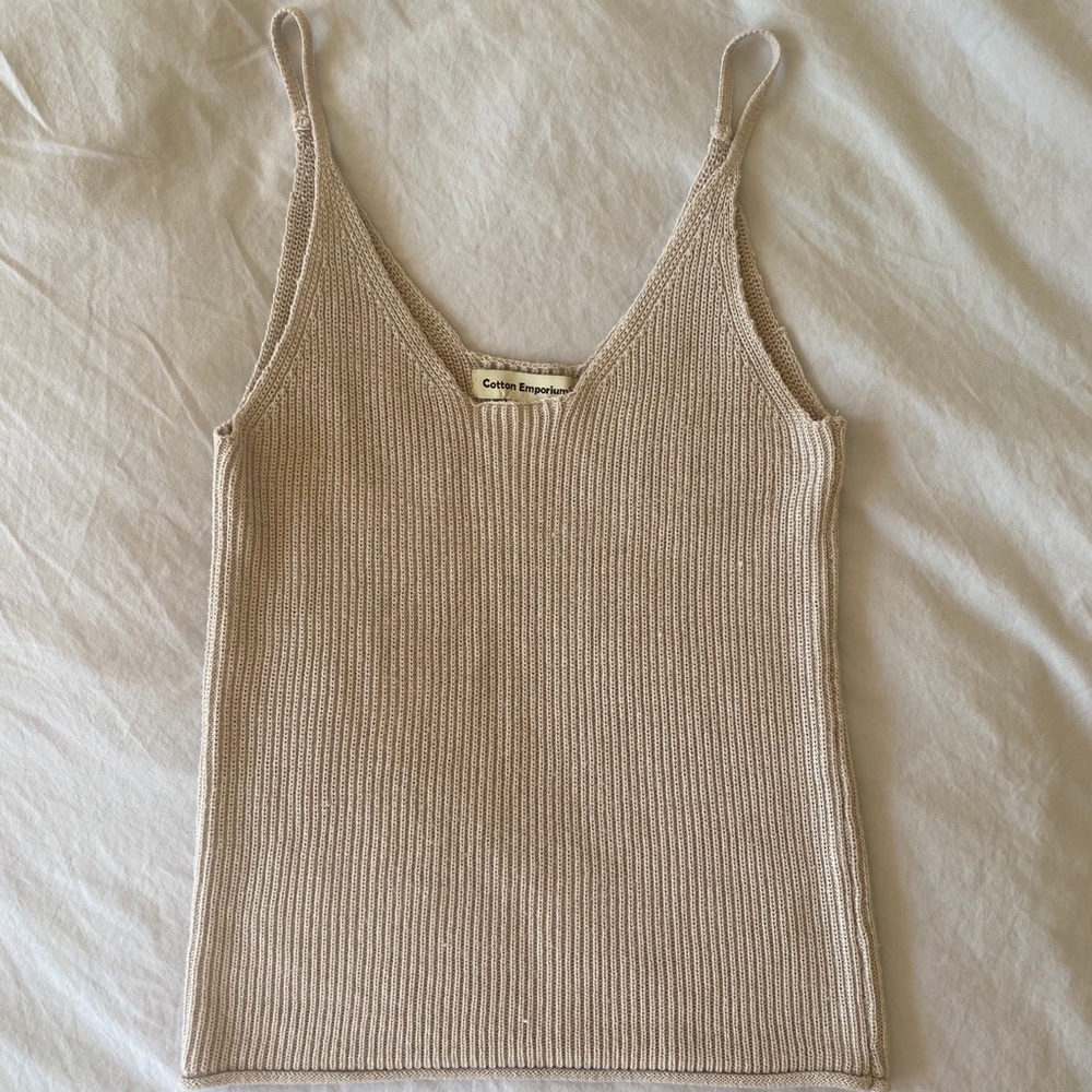 Cotton Emporium knit tank top